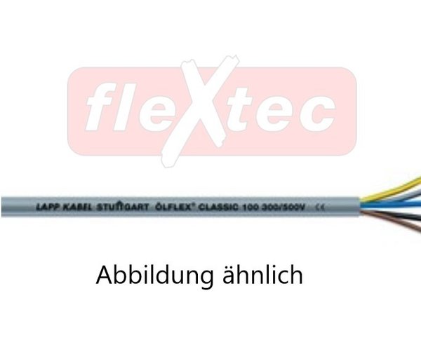 Farbcodierte PVC Steuerleitung, ÖLFLEX CLASSIC 100, 4G0,75 (500m), Lapp 00100234 (Preis für 500m)